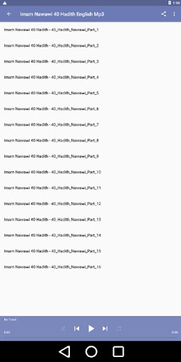 The Forty 40 Hadith of Imam al-Nawawi English Mp3