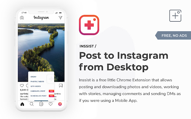 Inssist Web Assistant Fur Instagram