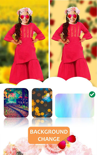 Baby Girl Photo Suit Editor