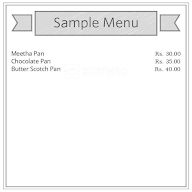 Moti Natural Pan menu 1