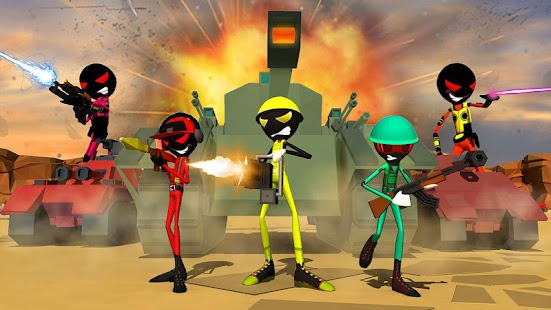 Stickman Battle Simulator 3D banner