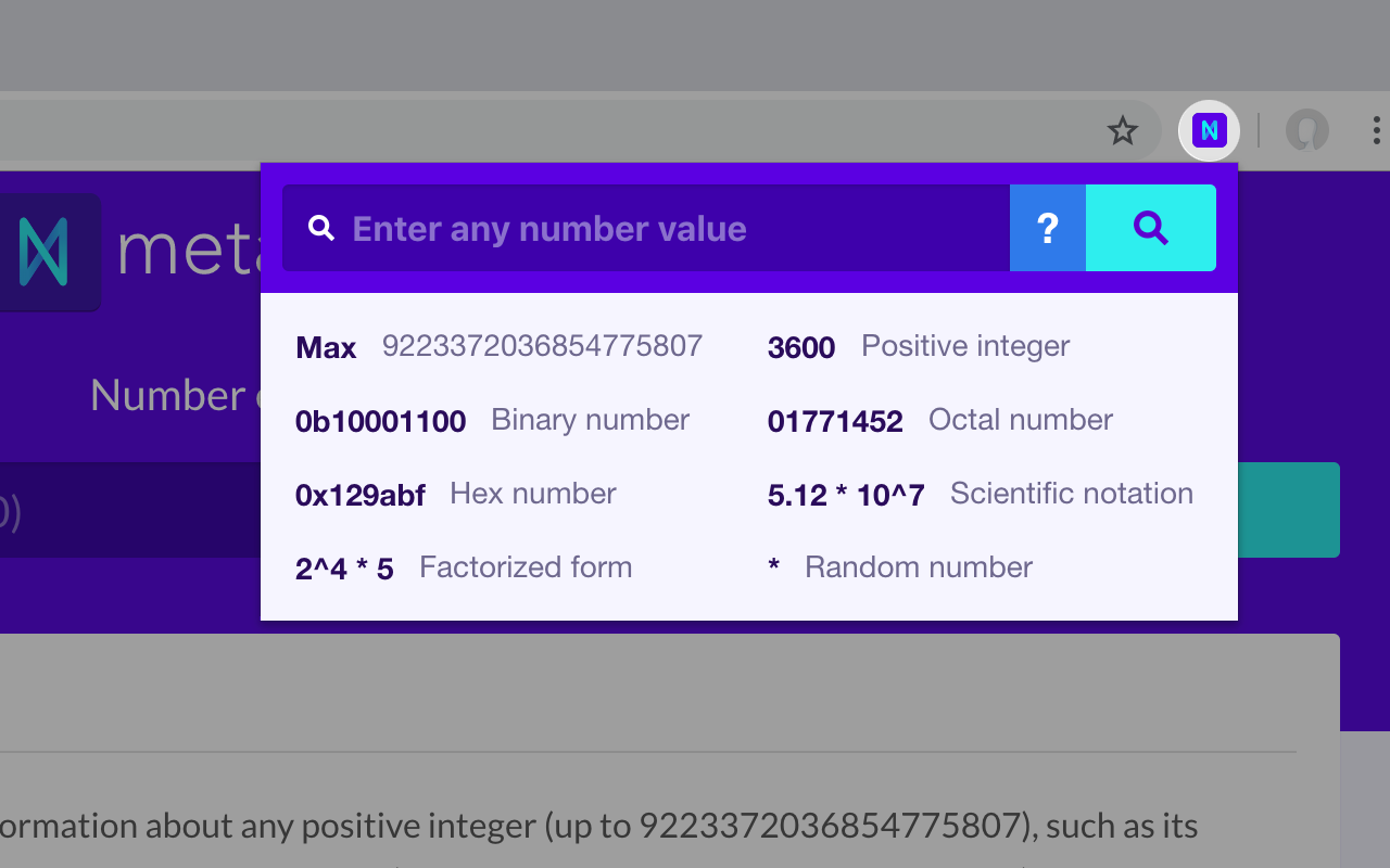 MetaNumbers - Number Encyclopedia Preview image 3