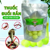 Thuốc Xua Đuổi Rắn Sifu - Dạng Viên Cô Đặc - Gói 10 Viên - Tặng Kèm Túi Lưới