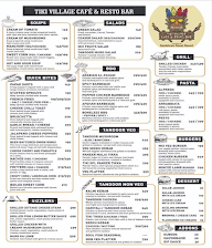 Tiki Village Cafe And Resto Bar menu 1