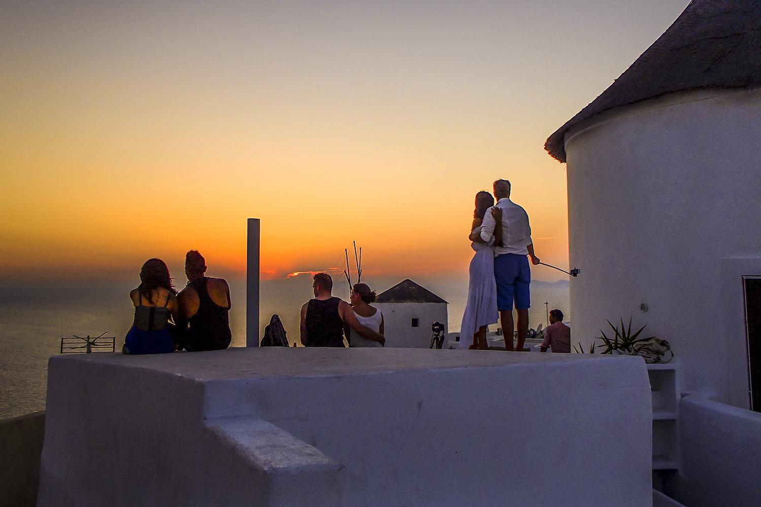 Tramonto a Santorini di Andri55