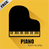 learn to play piano &quot;full piano course&quot; icon