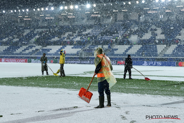 🎥 Wedstrijd tussen Atalanta en Villarreal een dag uitgesteld door sneeuwval