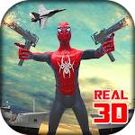 Cover Image of Download Spider Hero Navy Warship City Battle 1.0 APK