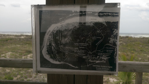 Symrna Dunes Park Map