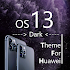 Os13 Dark Emui-9.1 Theme for Huawei1.0