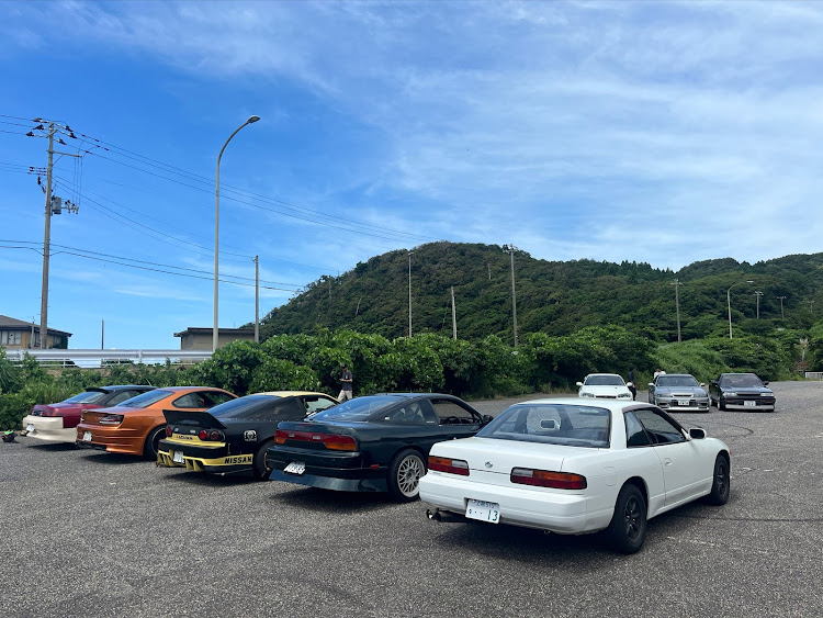 180SXのcoast line402・ニッサン大好き・アツイ１日・海沿いをドライブ・ワイワイガヤガヤに関するカスタム事例の投稿画像2枚目