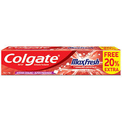 Colgate Maxfresh Spicy Fresh Red Gel Toothpaste - 84 gm