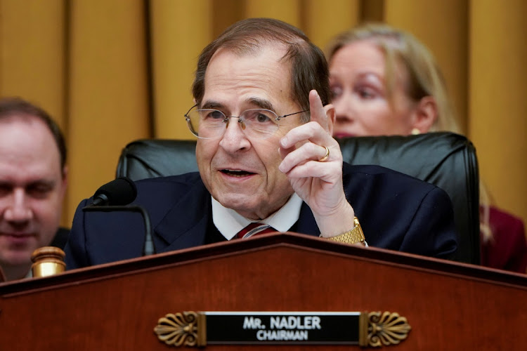 Jerrold Nadler. Picture: REUTERS/JOSHUA ROBERTS