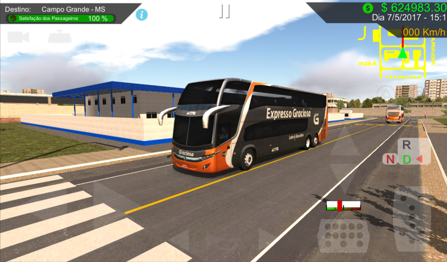   Heavy Bus Simulator- 스크린샷 