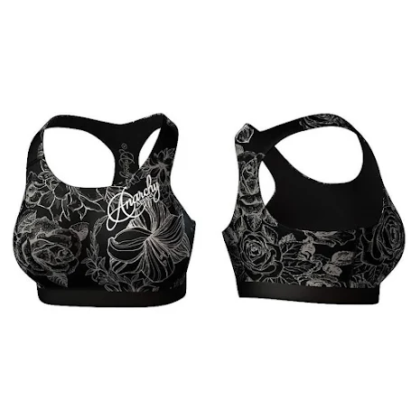 Vaeneti Sports Bra - Black/white / l