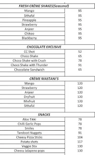 Cafe Creme menu 3