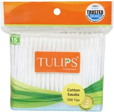 Tulips Cotton Buds - 100 pcs