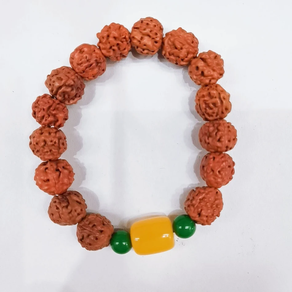 Bracelet Vajra Bodhi Bijoux Wenwan, favorisant la méditation et le bien-être. Offre calme intérieur et protection spirituelle. Cadeau idéal.