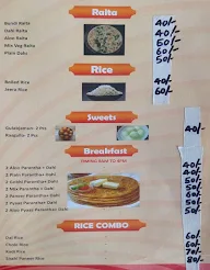 Saini Foods menu 3