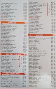 Hotel Runs menu 1