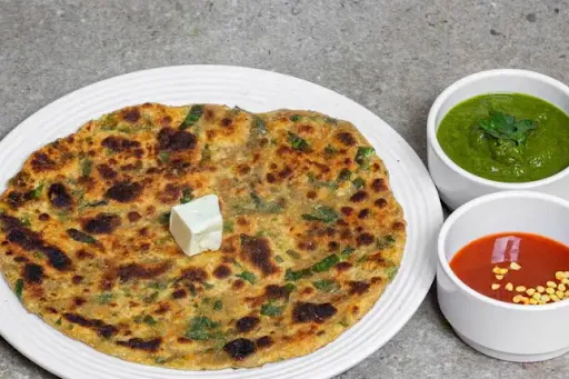 Desi Ghee Paneer Pyaz Paratha