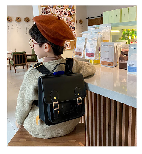 Title 10, British Preppy Style Childrens Schoolbag