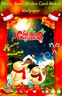 Merry Xmas Wishes Card Maker - Christmas Greeting(圖3)-速報App