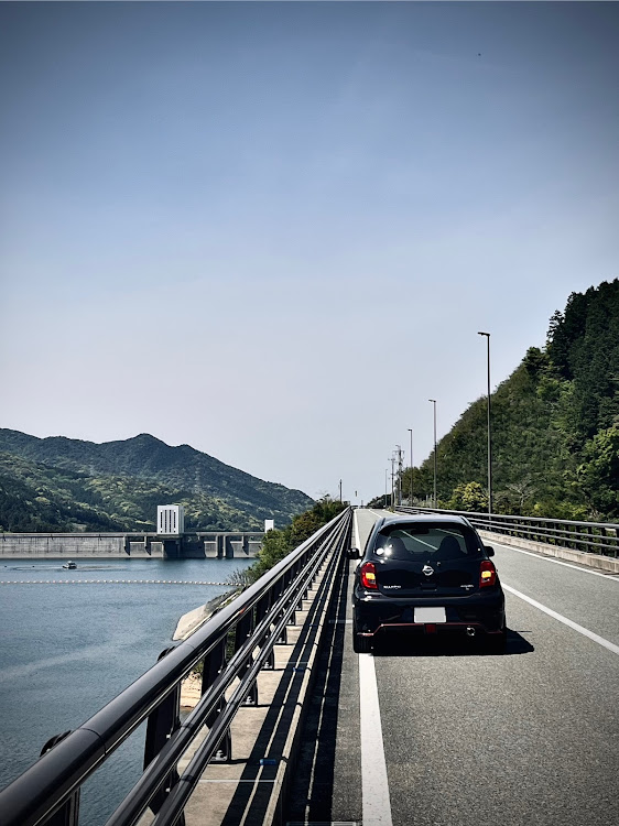 マーチの福岡・ドライブ・那珂川・五ケ山ダム・梅雨入り間近？に関するカスタム事例の投稿画像3枚目