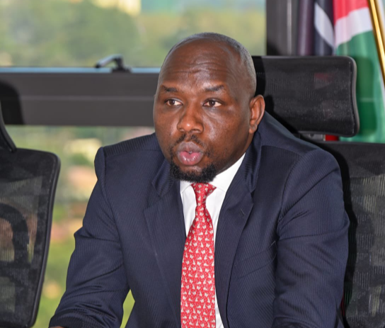 Roads Cabinet Secretary Kipchumba Murkomen at a past event.