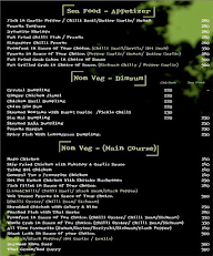 Tasca Oriental cuisine
 menu 7