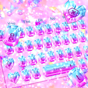 Diamond Heart Keyboard Theme  Icon