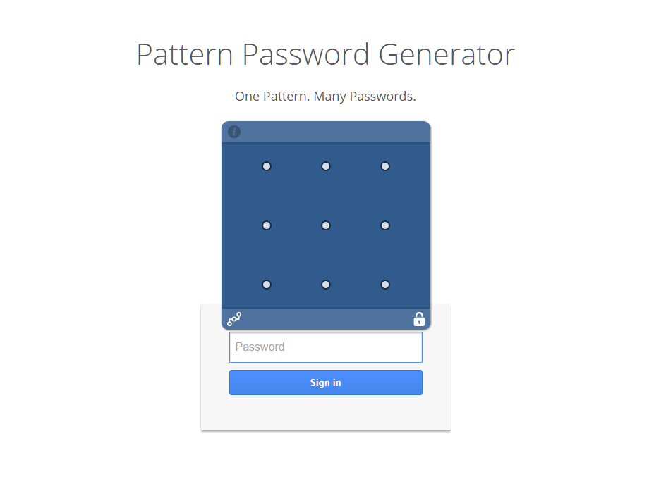 PPGen - Pattern Password Generator Preview image 1