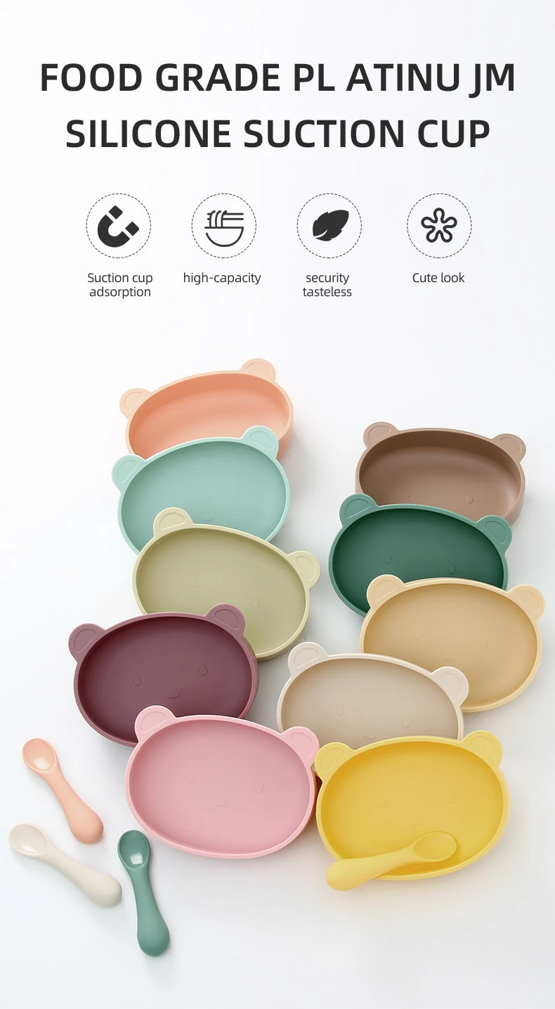 Title 8, Baby Siliconen Cartoon Beer Servies, kookbaar, ...