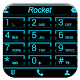 Theme x Drupe and RocketDial Neon Blue Download on Windows