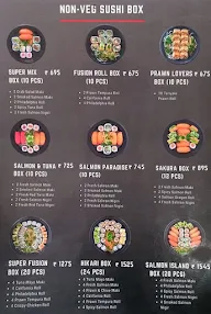 Sushiya Express menu 5