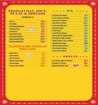 Pindazi menu 8