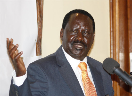 ODM leader Raila Odinga