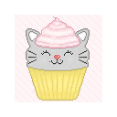 Cute Pink Pixel Dog, Cat, Animal Paw Prints Chrome extension download