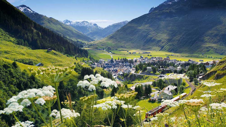 Andermatt ski resort in the Swiss Alps in the summer. Picture: SUPPLIED/ANDERMATT