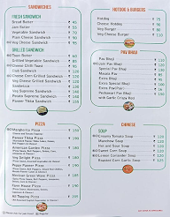 Ashoka's Fast Food menu 2