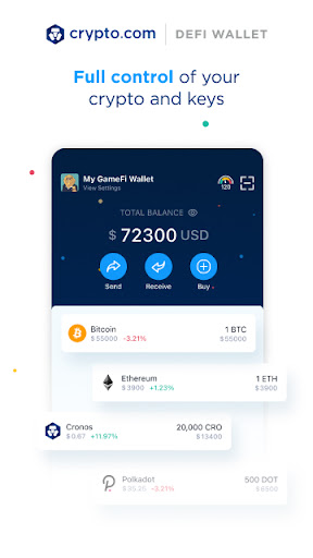 Crypto.com l DeFi Wallet screenshot #0