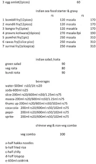 Thali Inn menu 3