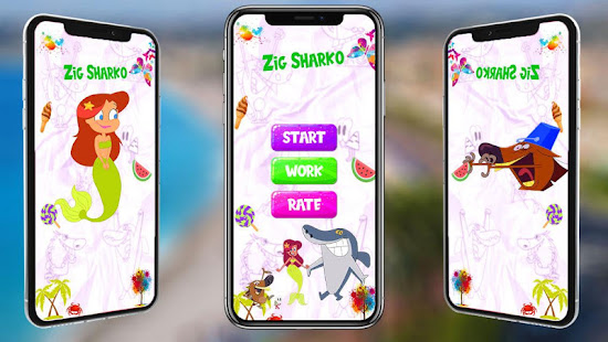 Zig sharko : coloring book 2020 6.0 APK + Mod (Unlimited money) إلى عن على ذكري المظهر