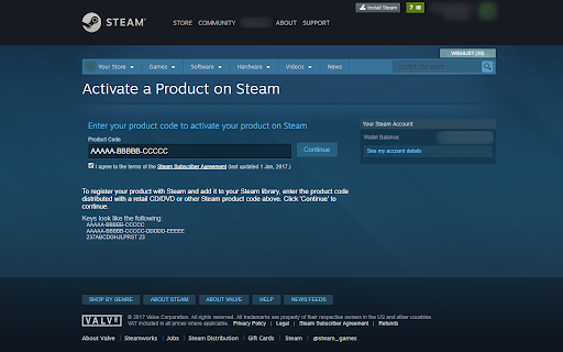 Activate Steam Key from Context Menu