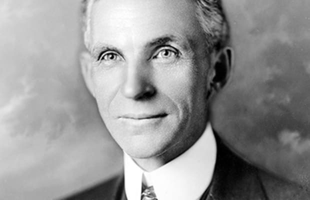 Henry Ford who revolutionized the automobile industry