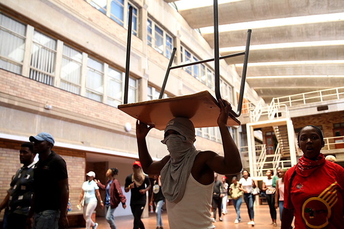 Thirteen students have been arrested this week for public violence in KZN.