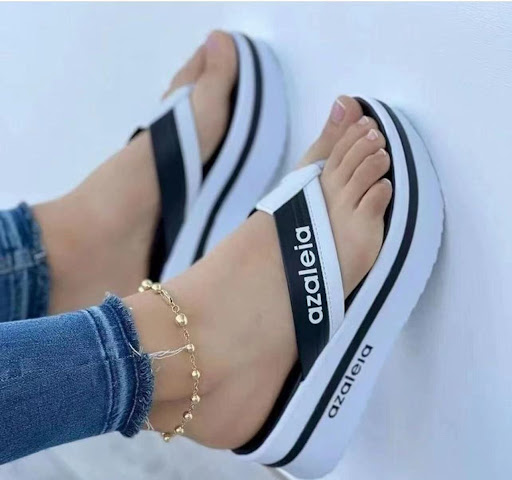 Title 3, Womens Summer Platform Solid Color Casual Slip...