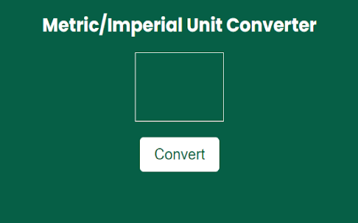 Unit Converter