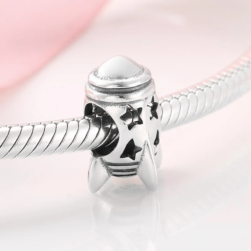 S925 Sterling Zilveren Kralen Creative Space Serie voor DIY. Draadkralen, hangers en accessoires. Maak je eigen unieke sieraden.