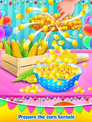 Unicorn Food - Rainbow Popcorn Party